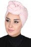 Sigrid - Altrosa Baumwolle Hijab - Ayse Turban