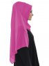 Evelina - Fuchsie Praktisch Hijab - Ayse Turban