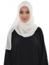 Evelina - Creme Praktisch Hijab - Ayse Turban