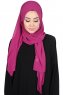 Joline - Fuchsie Premium Chiffon Hijab