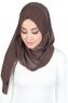 Joline - Braun Premium Chiffon Hijab