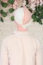 Fiona - Altrosa & Creme Baumwolle Turban