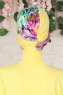 Fiona - Yellow Paint Baumwolle Turban
