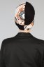 Fiona - Black Elegant Baumwolle Turban