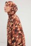 Banou - Braun Gemustert Hijab