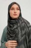 Tansu - Schwarz Gemustert Hijab
