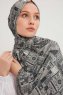 Gulya - Grau Gemustert Hijab
