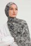 Gulya - Grau Gemustert Hijab