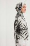 Ezmeray - Anthrazit Gemustert Hijab