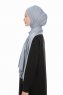 Farah - Indigo Jersey Hijab Kopftuch