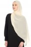 Chiffon Hijab - Leichte Beige
