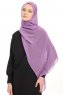 Chiffon Hijab - Helles Lila