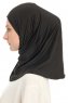 Yazmin - 4er-Pack Schwarz Amira Hijab Kopftuch Ready To Wear