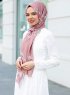 Abira - Dunkelrosa Gemustertes Hijab - Sal Evi