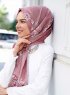 Abira - Dunkelrosa Gemustertes Hijab - Sal Evi