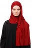 Asya - Bordeaux Praktisch Viscose Hijab