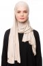 Asya - Helltaupe Praktisch Viscose Hijab