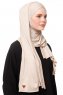 Asya - Helltaupe Praktisch Viscose Hijab