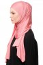 Asya - Dunkelrosa Praktisch Viscose Hijab