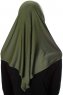 Ava - Khaki One-Piece Al Amira Hijab - Ecardin