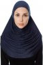 Ava - Navy Blau One-Piece Al Amira Hijab - Ecardin