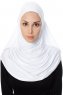 Ava - Weiß One-Piece Al Amira Hijab - Ecardin