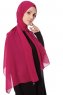 Ayla - Cerise Chiffon Hijab