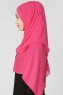 Ayla Fuchsia Chiffon Hijab Sjal Gulsoy 300419d