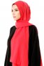 Ayla - Rot Chiffon Hijab