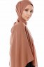 Ayla - Taupe Chiffon Hijab