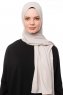 Aylin - Steingrau Medine Silk Hijab - Gülsoy
