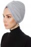 Aynur - Hellgrau Turban