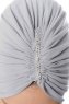 Aynur - Hellgrau Turban