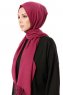 Aysel - Dunkelviolett Pashmina Hijab - Gülsoy