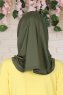 Wilda - Khaki Baumwolle Hijab