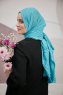 Serap - Türkis Bamboo Crash Hijab