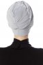 Bahar - Hellgrau Turban