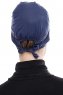 Belgin - Navy Blau Parizien XXL Untertuch - Ecardin