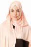 Betul - Aprikose 1X Jersey Hijab - Ecardin