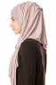 Betul - Steingrau 1X Jersey Hijab - Ecardin