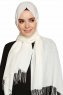 Buse - Offwhite Hijab - Sehr-i Sal