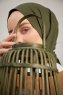 Ceyda - Khaki Cazz Hijab