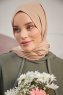 Ceyda - Dunkles Karamell Cazz Hijab