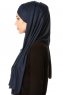 Cansu - Navy Blau 3X Jersey Hijab