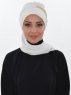 Carmen Vit Praktisk Instant One-Piece Hijab Ayse Turban 325403-1