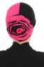 Clara - Fuchsie & Schwarz Baumwolle Turban