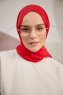 Silky Plain - Rot Hijab