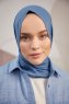 Silky Plain - Blau Hijab