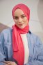 Silky Plain - Dark Pink Hijab
