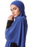 Derya - Blau Praktisch Chiffon Hijab